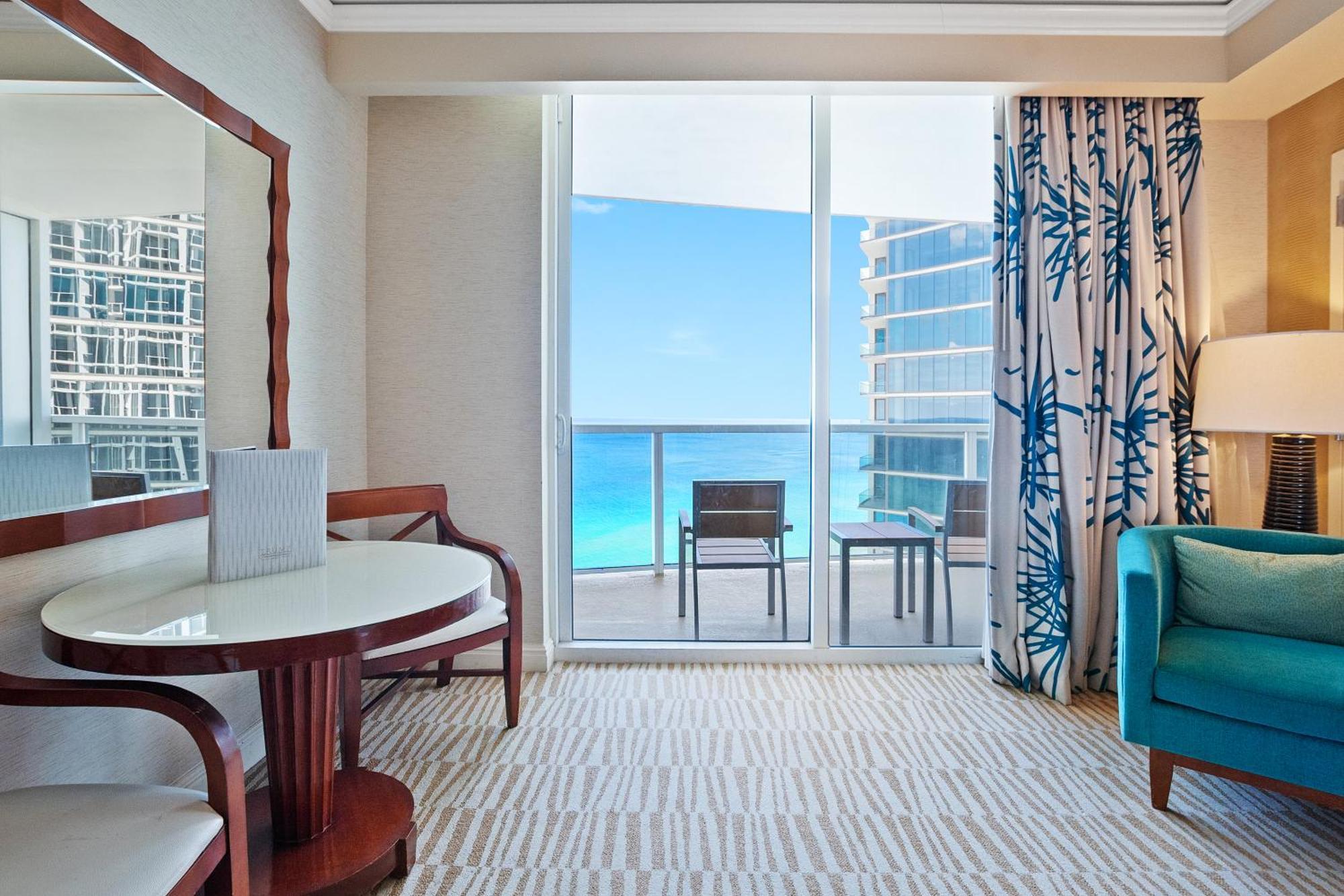 Trump International Deluxe 2 Queen Bed Ocean Front Sunny Isles Beach Exteriör bild